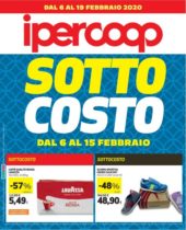 Volantino Ipercoop Sottocosto dal 6/02 al 19/02/2020