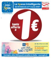 Volantino Eurospin Tante Offerte a 1€ fino al 1/03 dal 20/02/2020