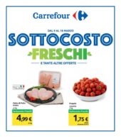 Volantino Carrefour Sottocosto dal 9/03 al 18/03/2020