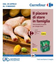 Volantino Carrefour Il Piacere di Stare in Famiglia dal 24/04 al 3/05/2020