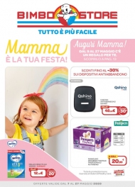 Volantino Bimbo Store Auguri Mamma dal 7/05 al 24/05/2020