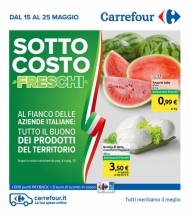 Volantino Carrefour Sottocosto Freschi dal 15/05 al 25/05/2020