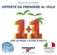 Volantino Esselunga 1+1 Gratis fino al 24/06 dall’11/06/2020