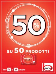 Volantino Bennet 50% Su 50 Prodotti dall’11/06 al 24/06/2020