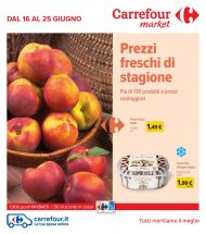 Volantino Carrefour Market valido dal 16/06 al 25/06/2020