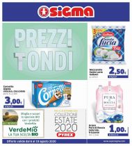 Volantino Sigma Prezzi Tondi dal 6/08 al 19/08/2020