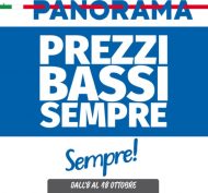 Volantino Panorama Prezzi Bassi dall’8/10 al 18/10/2020