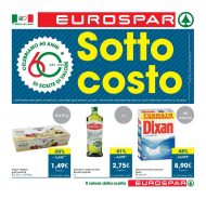 Volantino Eurospar Sottocosto dall’8/10 al 21/10/2020
