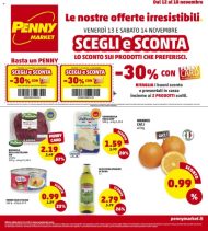 Volantino Penny Market Scegli e Sconta fino al 18/11 dal 12/11/2020