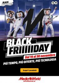 Volantino MediaWorld Black Friday dal 19/11 al 30/11/2020
