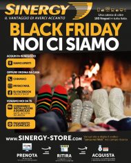 Volantino Sinergy Black Friday fino al 6/12 dal 23/11/2020