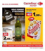 Volantino Carrefour Market Black Friday dal 23/11 al 30/11/2020