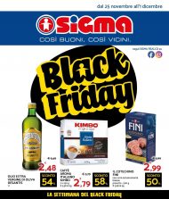 Volantino Sigma Black Friday dal 25/11 all’1/12/2020