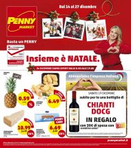 Volantino Penny Market Insieme è Natale dal 14/12 al 27/12/2020