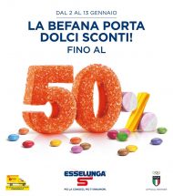 Volantino Esselunga La Befana Porta Dolci Sconti dal 2/01 al 13/01/2021
