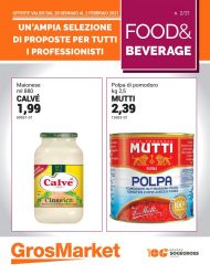 Volantino SoGeGross Food&Beverage dal 20/01 al 2/02/2021