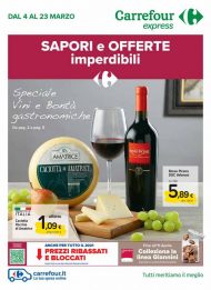 Volantino Carrefour Express Sapori e Offerte dal 4/03 al 23/03/2021