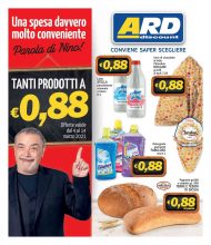 Volantino ARD Discount Tanti Prodotti a 0.88€ dal 4/03 al 14/03/2021