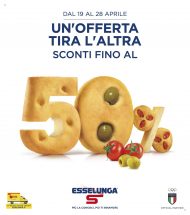 Volantino Esselunga Sconti al 50% fino al 28/04 dal 19/04/2021