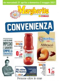 Volantino Conad Margherita Convenienza dal 21/04 al 2/05/2021