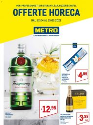 Volantino Metro Offerte Horeca dal 22/04 al 19/05/2021