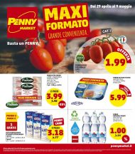 Volantino Penny Market Maxi Formato fino al 9/05 dal 29/04/2021