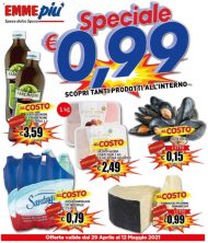 Volantino EMMEPiù Speciale 0.99€ dal 29/04 al 12/05/2021