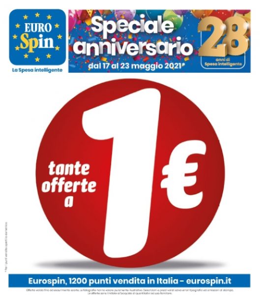 Yıl el yordamıyla sayfa  Ombrellone Eurospin, sconti e promozioni - Promozioni24