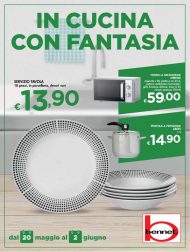 Volantino Bennet In Cucina con Fantasia dal 20/05 al 2/06/2021