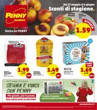 Volantino Penny Market Sconti di Stagione fino al 6/06 dal 27/05/2021