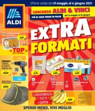 Volantino Aldi Extra Formati fino al 6/06 dal 31/05/2021