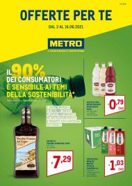 Volantino Metro Offerte Per Te dal 3/06 al 16/06/2021