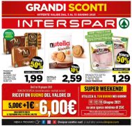 Volantino Interspar Grandi Sconti dal 3/06 al 16/06/2021
