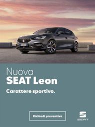 Catalogo Seat Leon 2021 valido dal 10/06 al 31/12/2021