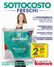 Volantino Italmark Sottocosto Freschi dal 30/06 al 13/07/2021