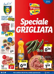 Volantino Lidl Speciale Grigliata fino al 25/07 dal 19/07/2021