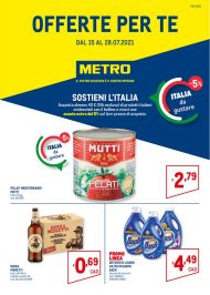 Volantino Metro Offerte Per Te dal 15/07 al 28/07/2021