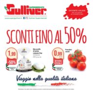 Volantino Gulliver Sconti fino al 50% dal 23/07 al 2/08/2021