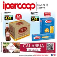 Volantino Ipercoop Speciale Grigliate dal 6/08 al 19/08/2021