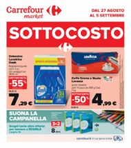 Volantino Carrefour Market Sottocosto dal 27/08 al 5/09/2021
