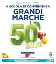 Volantino Esselunga Grandi Marche al 50% dal 2/09 al 15/09/2021
