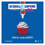 Volantino Acqua e Sapone Offerte Sorprendenti dal 1/09 al 19/09/2021