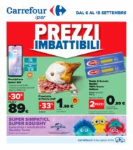 Volantino Carrefour Prezzi Imbattibili fino al 15/09 dal 6/09/2021
