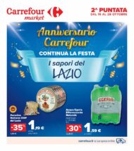 Volantino Carrefour Market I Sapori del Lazio dal 19/10 al 28/10/2021