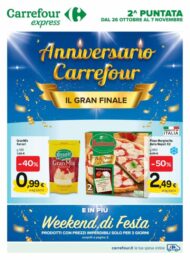 Volantino Carrefour Express Il Gran Finale dal 26/10 al 7/11/2021