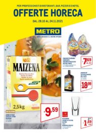 Volantino Metro Offerte Horeca dal 28/10 al 24/11/2021