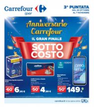 Volantino Carrefour Iper Sottocosto dal 29/10 al 7/11/2021