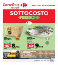 Volantino Carrefour Market Sottocosto dall’8/11 al 16/11/2021