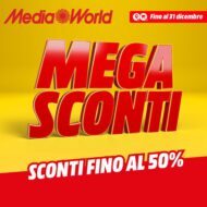 Volantino MediaWorld Mega Sconti dal 27/12 al 31/12/2021