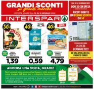 Volantino Interspar Grandi Sconti dal 10/01 al 16/01/2022